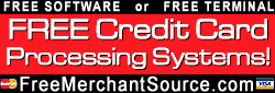 Accept Credit Cards for Fr&euml;e - FreeMerchantSource.com!