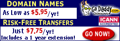 Domain Names as Low as $5.95 per Year!
