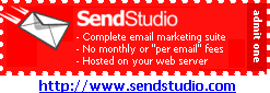 SendStudio - The Complete Email Marketing Suite - No Monthly Fees - Hosted on Your Server!