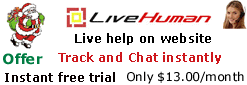 Live Help on Website - Track and Chat Instantly - Fr&euml;e Trial!