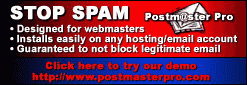 Stop Sp@m - Guaranteed Not To Block Legitmate Mail!