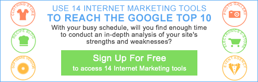 Get 14 Internet Marketing Tools to Reach Google Top 10