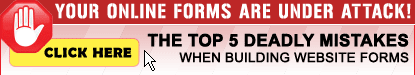 Top 5 Deadly Mistakes when Building Website Forms!