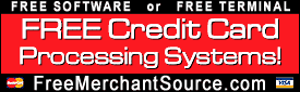 Fr&euml;e Cred&iuml;t Card Processing Systems - Your Choice of Software or Terminal - $495 Value!
