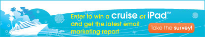 Win a Cruise or iPad and Get the Latest Email Marketing Report!