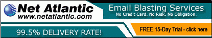 Email Blasting Services - Free 15 Day Trial!