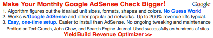 Make Your Monthly Google AdSense Payment Bigger!